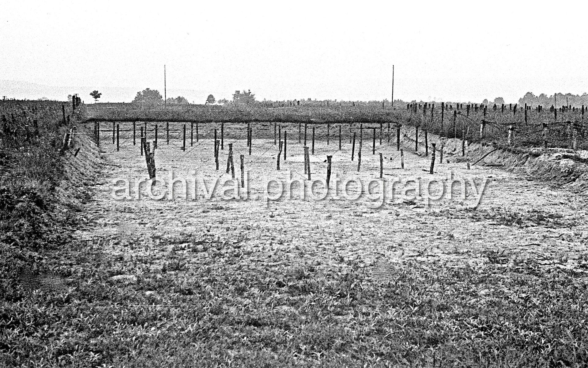 German WWII Fortifications, Ramparts And Weapons
