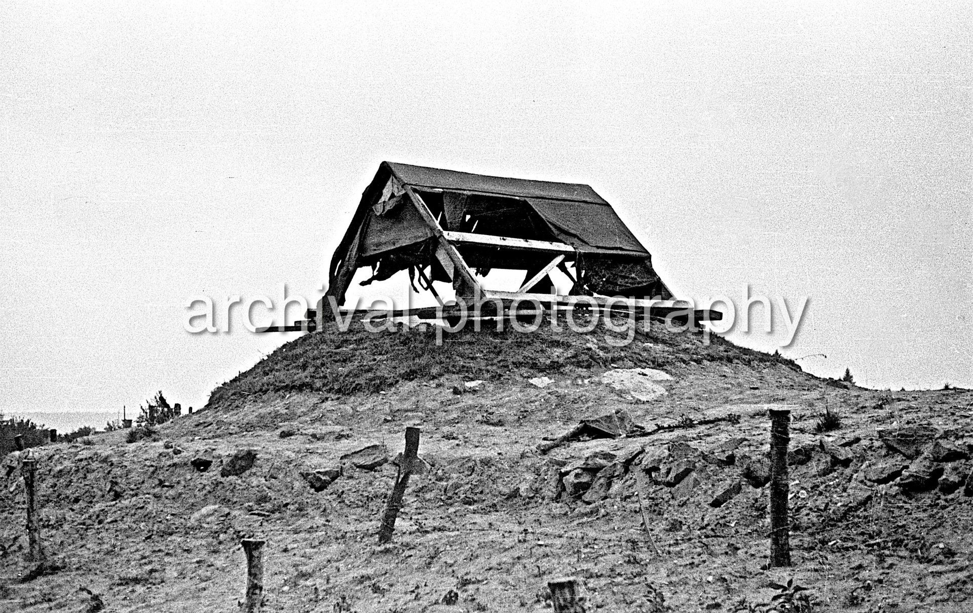 German WWII Fortifications, Ramparts And Weapons