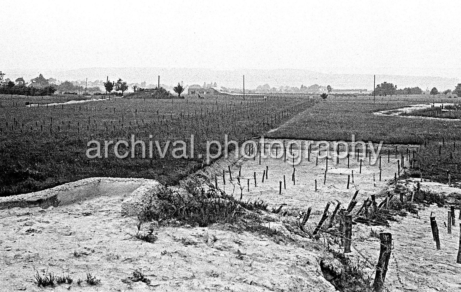 German WWII Fortifications, Ramparts And Weapons