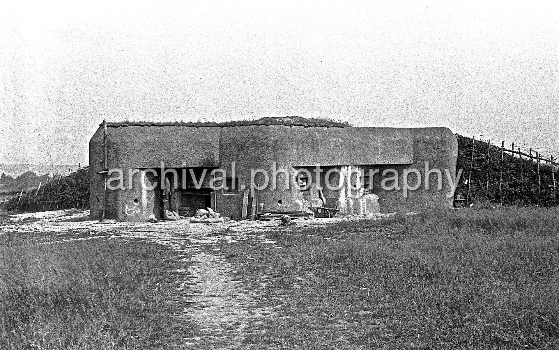 German WWII Fortifications, Ramparts And Weapons