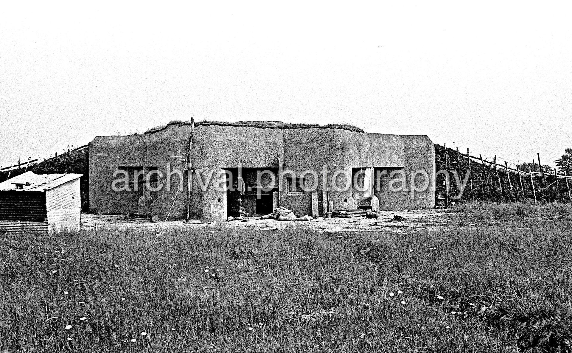 German WWII Fortifications, Ramparts And Weapons