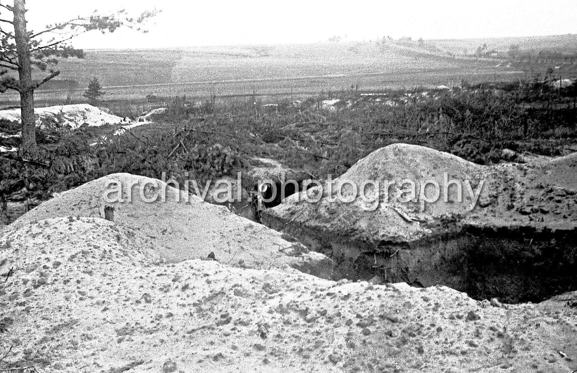 German WWII Fortifications, Ramparts And Weapons