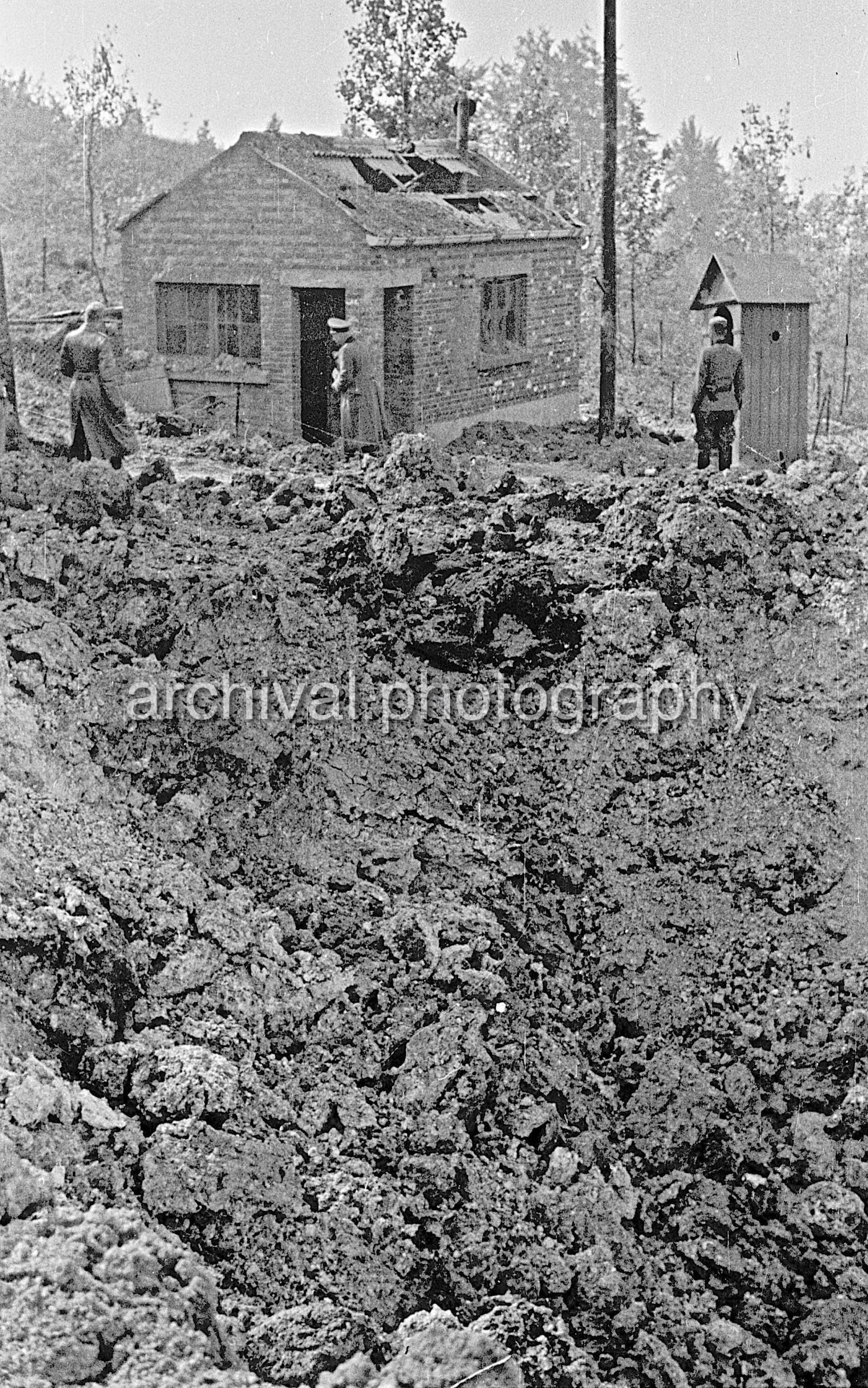 German WWII Fortifications, Ramparts And Weapons