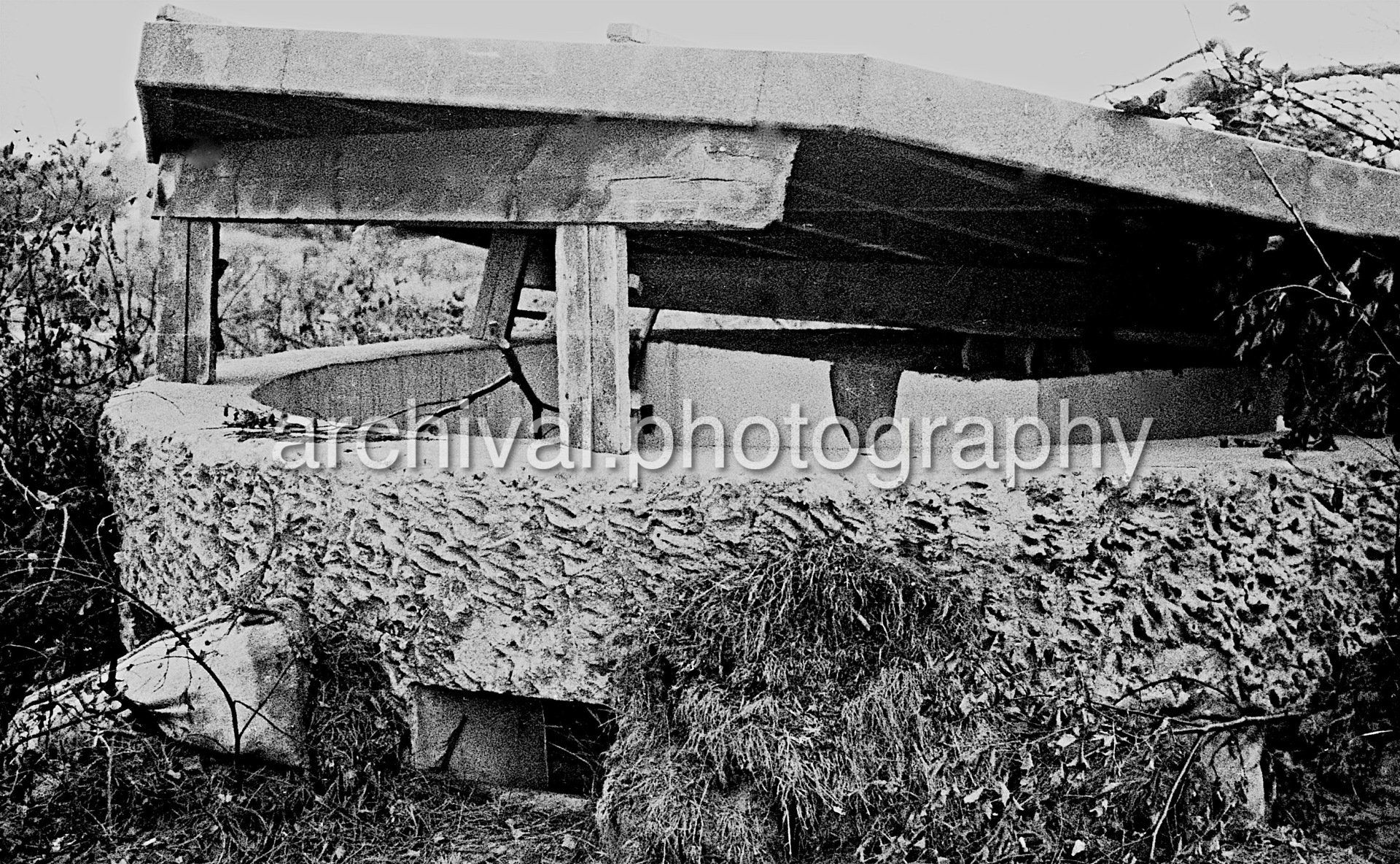 German WWII Fortifications, Ramparts And Weapons