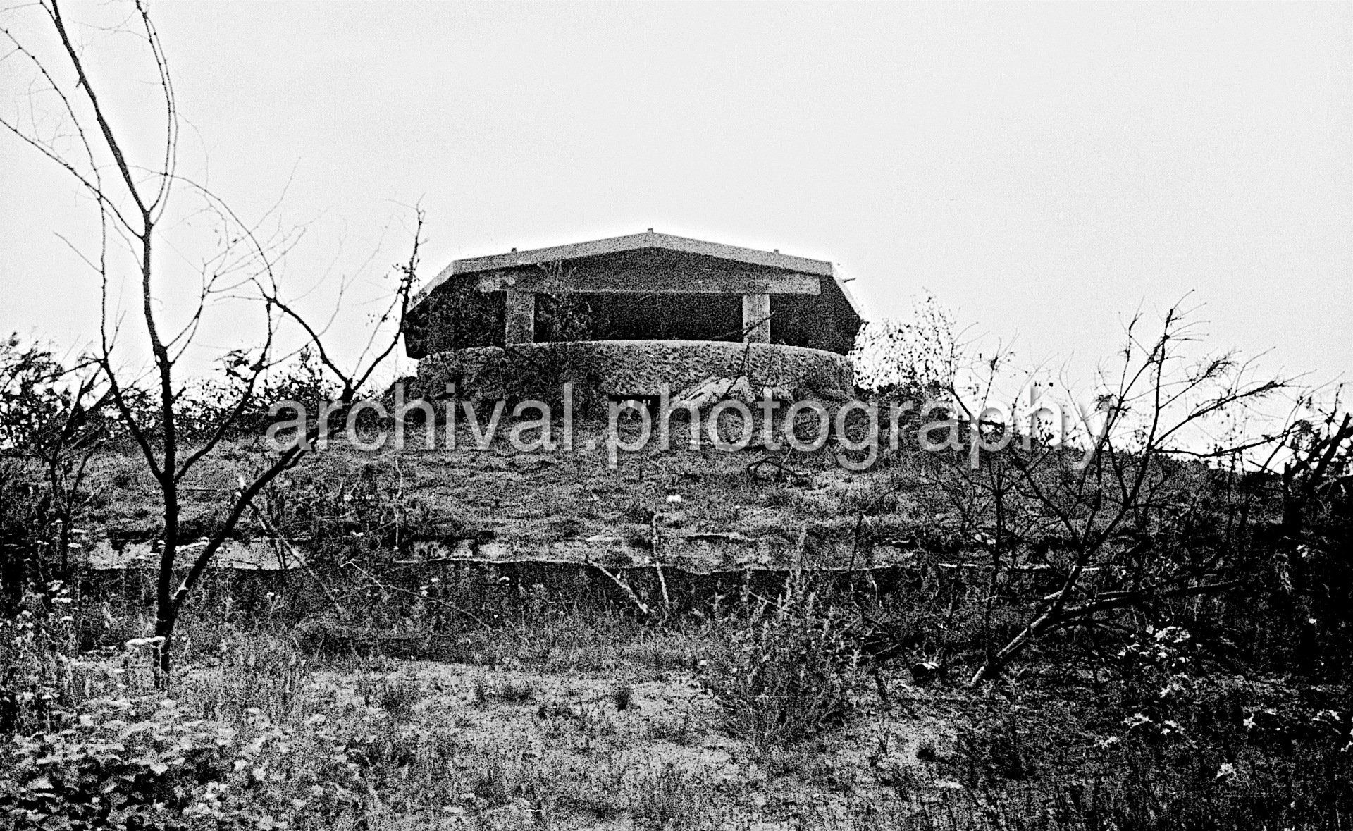 German WWII Fortifications, Ramparts And Weapons