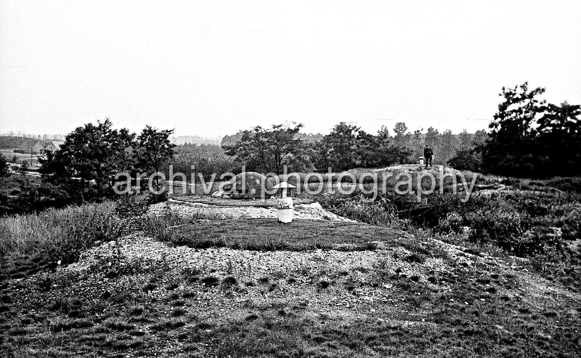 German WWII Fortifications, Ramparts And Weapons