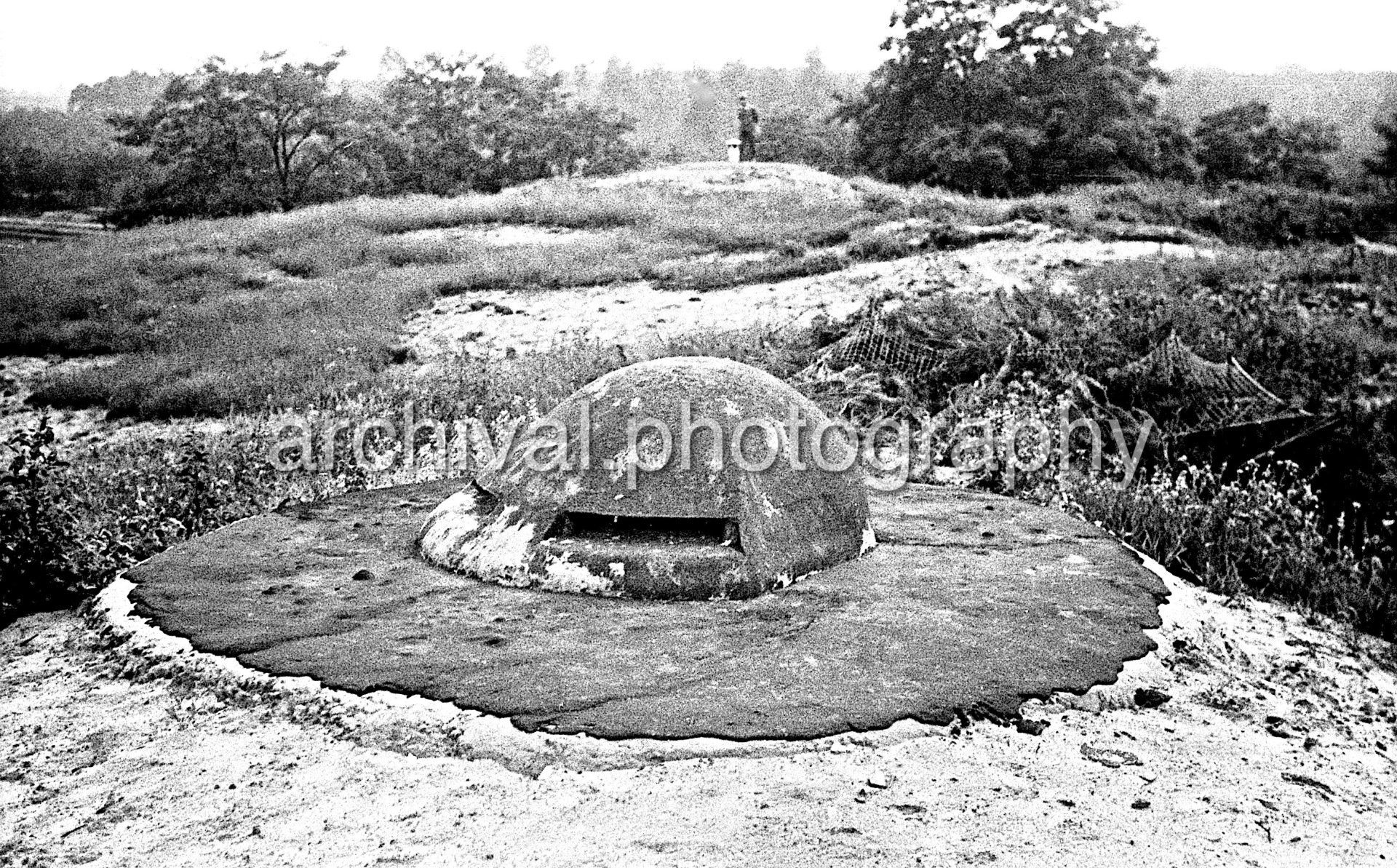 German WWII Fortifications, Ramparts And Weapons