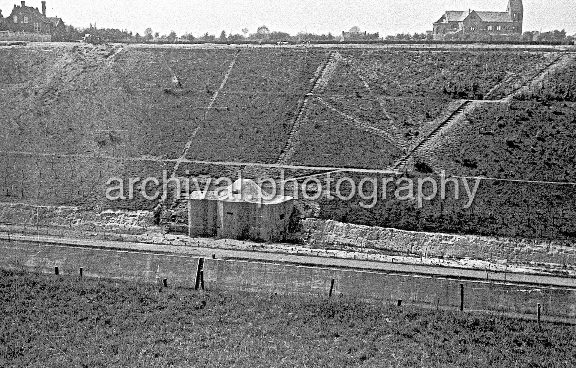 German WWII Fortifications, Ramparts And Weapons