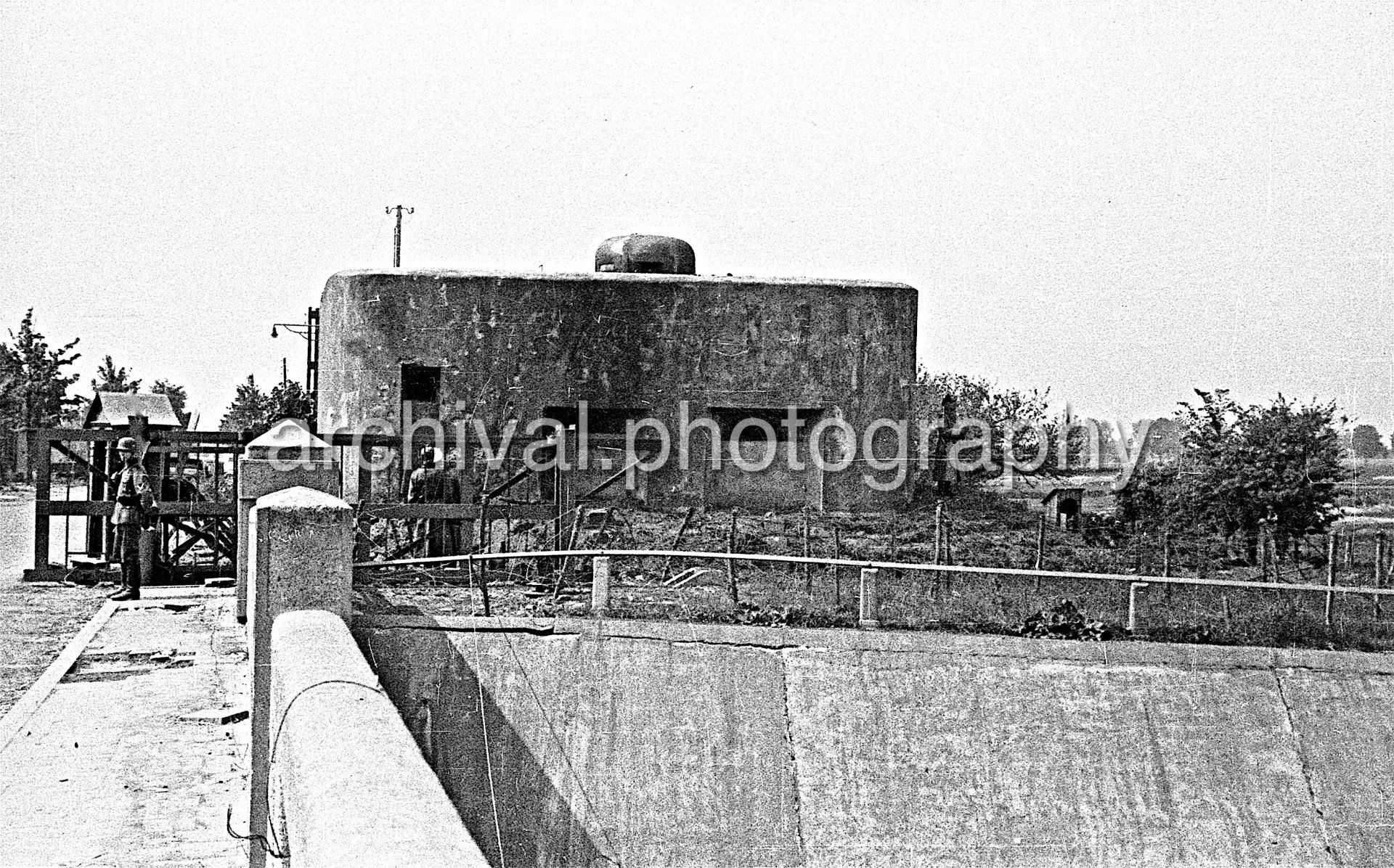 German WWII Fortifications, Ramparts And Weapons