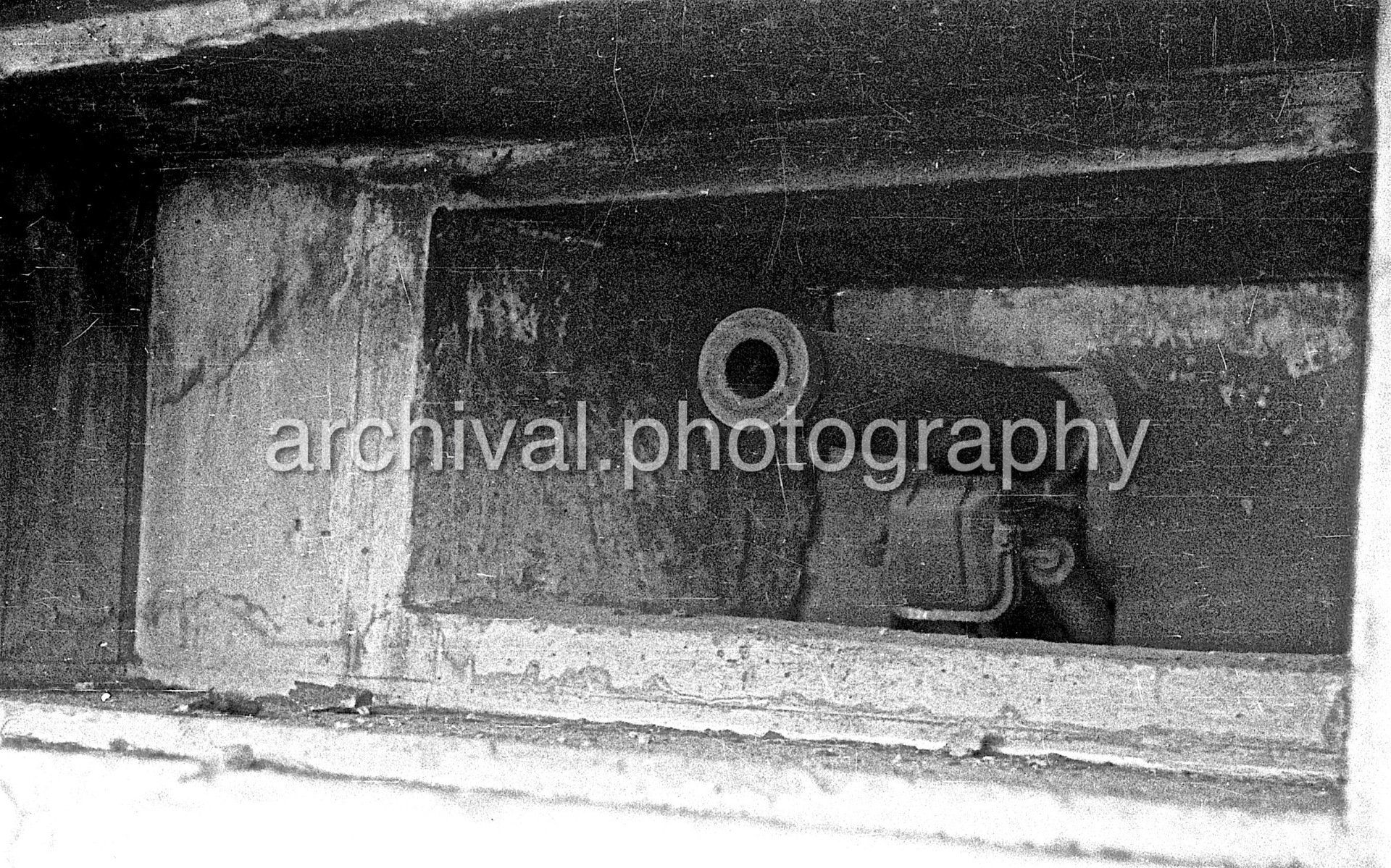 German WWII Fortifications, Ramparts And Weapons