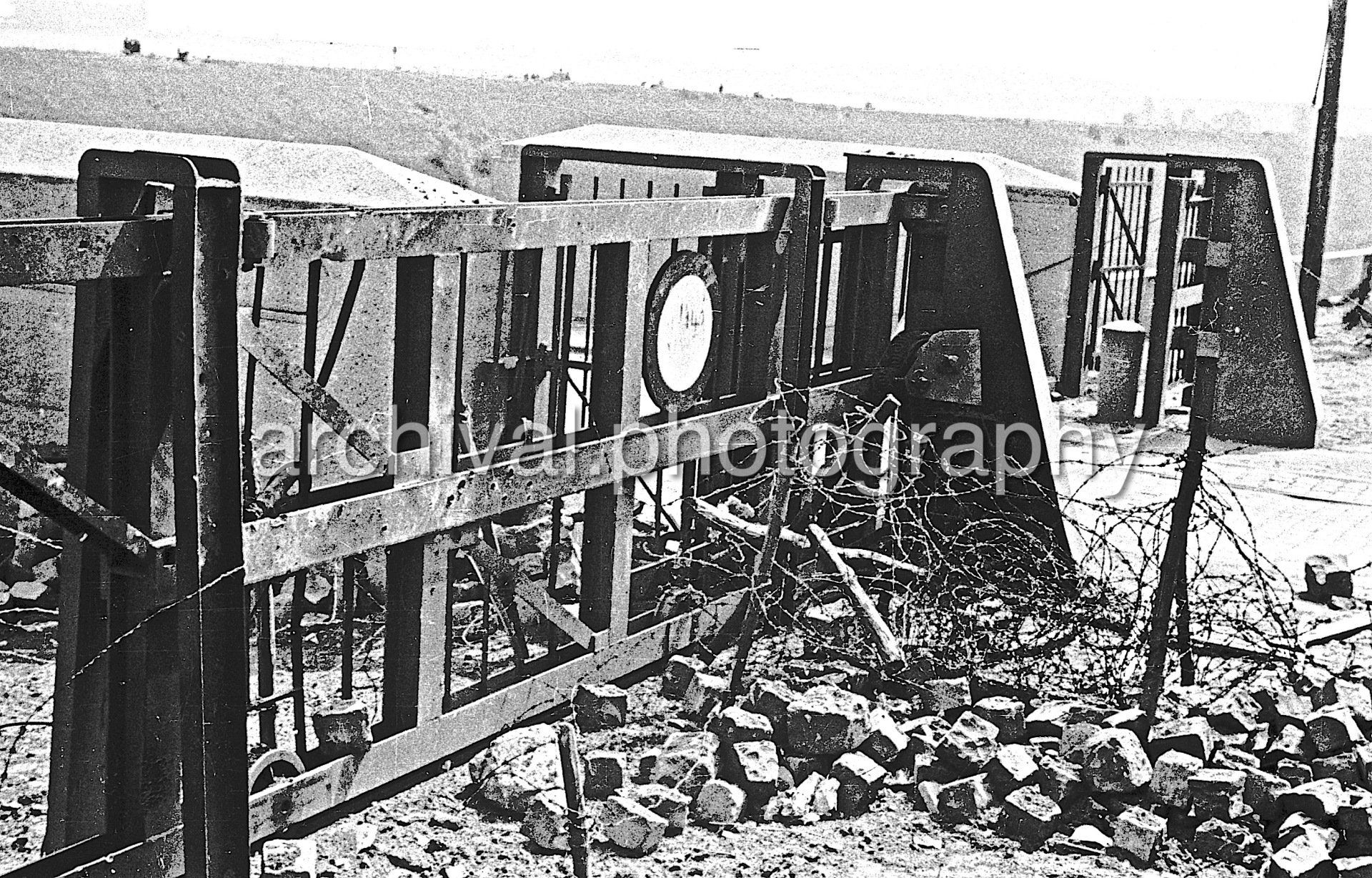 German WWII Fortifications, Ramparts And Weapons