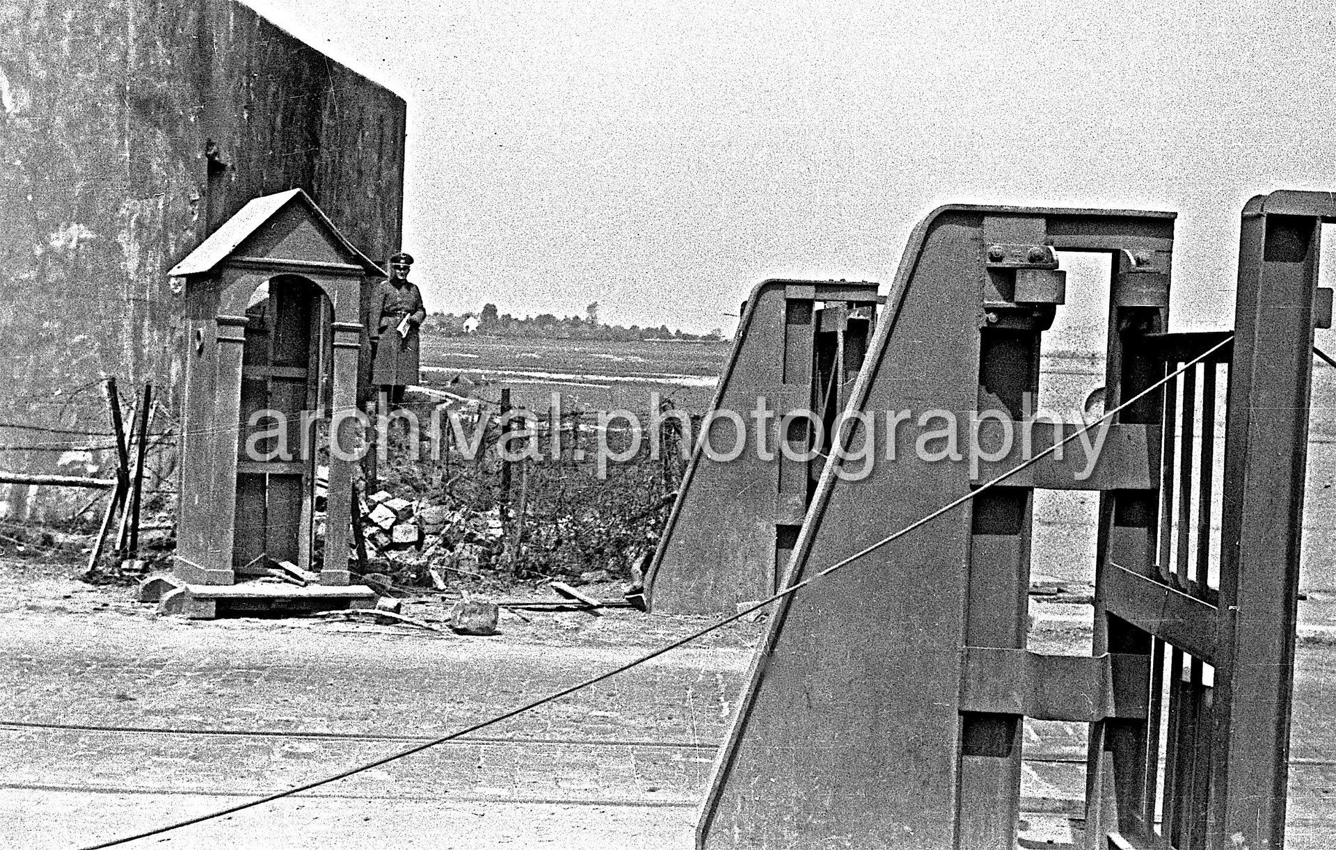German WWII Fortifications, Ramparts And Weapons