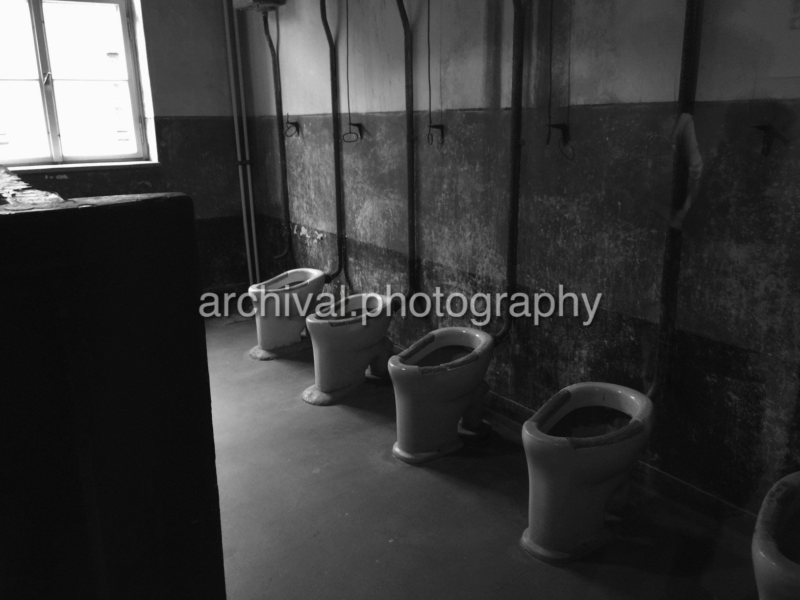 TOILET - Auschwitz Concentration Camp -