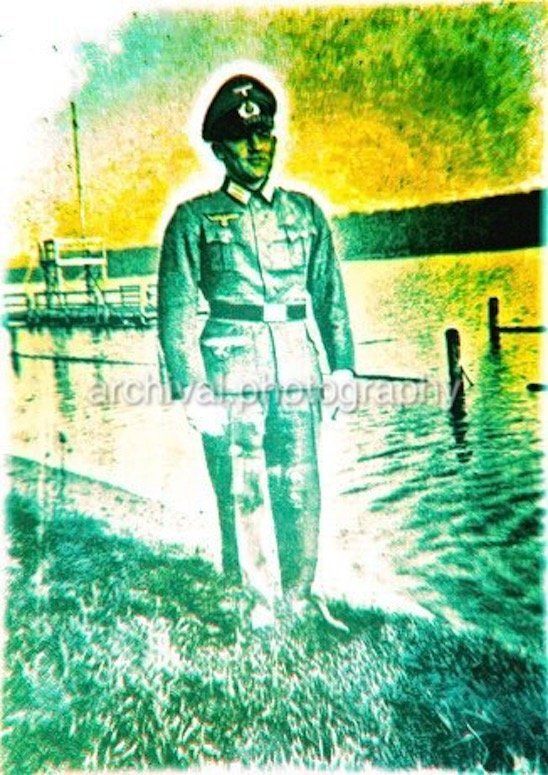 NAZI GERMAN OFFICER IN UNIFORM