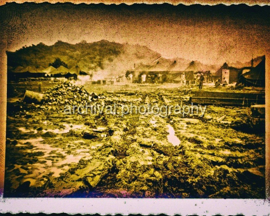 Candid WWII Photos Of GI's From All Sides - MUD