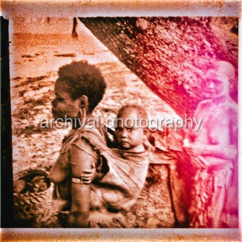 PACIFIC ISLANDERS - Candid WWII Photos Of GI's From All Sides