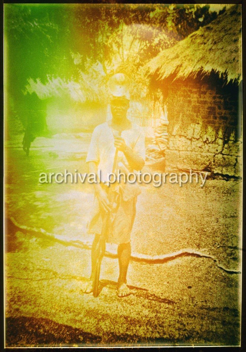 Candid WWII Photos Of GI's From All Sides - WWII AFRICAN SOLDIER WITH BOLT ACTION RIFLE
