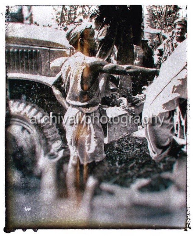 JAPANESE PRISONER - Candid WWII Photos Of GI's From All Sides