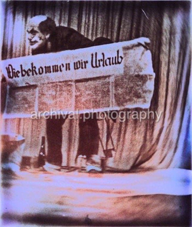 NAZI GERMAN CLOWN - Candid WWII Photos Of GI's From All Sides