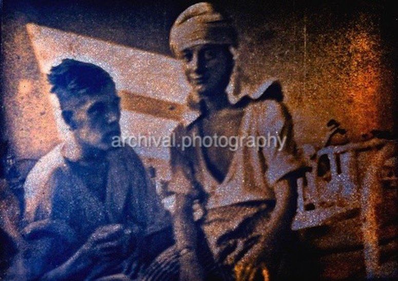 Candid WWII Photos Of GI's From All Sides - WOUNDED WWII SOLDIERS RECOVERING IN HOSPITAL