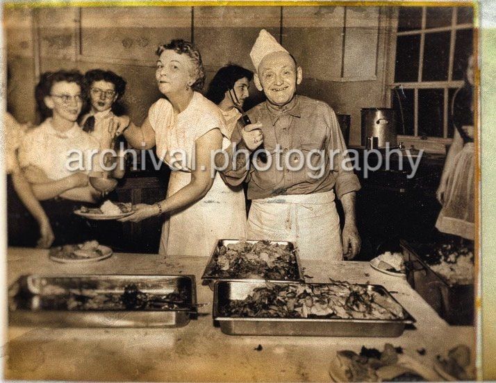 Candid WWII Photos Of GI's From All Sides - Two cooks