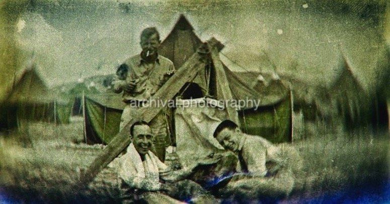 Portrait of young US ARMY SOLDIERS
