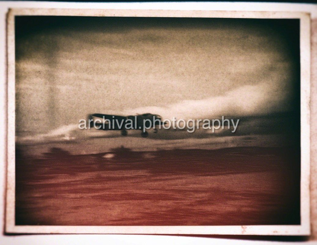 B-25 BOMBER LANDING - Candid WWII Photos Of GI's From All Sides