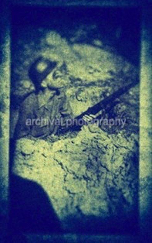 NAZI Soldier in FOXHOLE