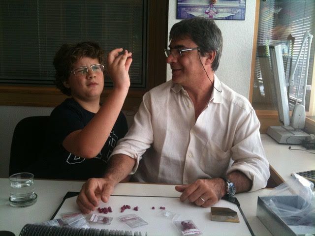 Naturalcorundum, zaffiri, rubini, pietre preziose