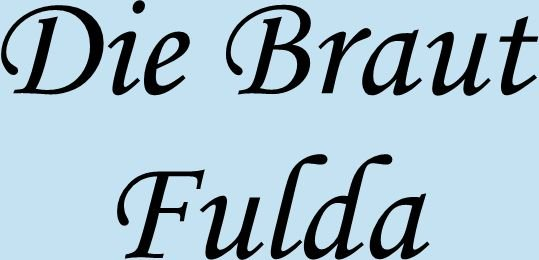 Die Braut, Fulda, Hessen