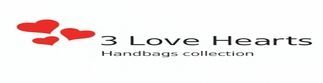 3 Love Hearts Handbags