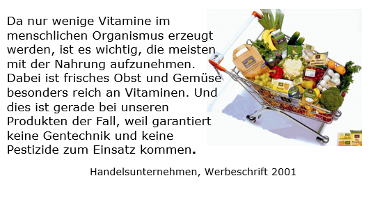 Vitamine und Gentechnik