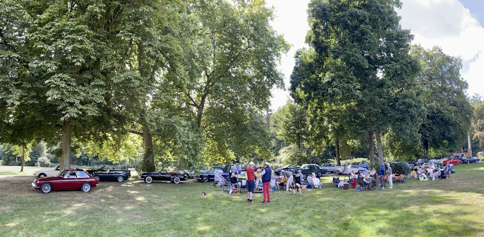 Picknick im Schlossgarten von Lembeck 2022