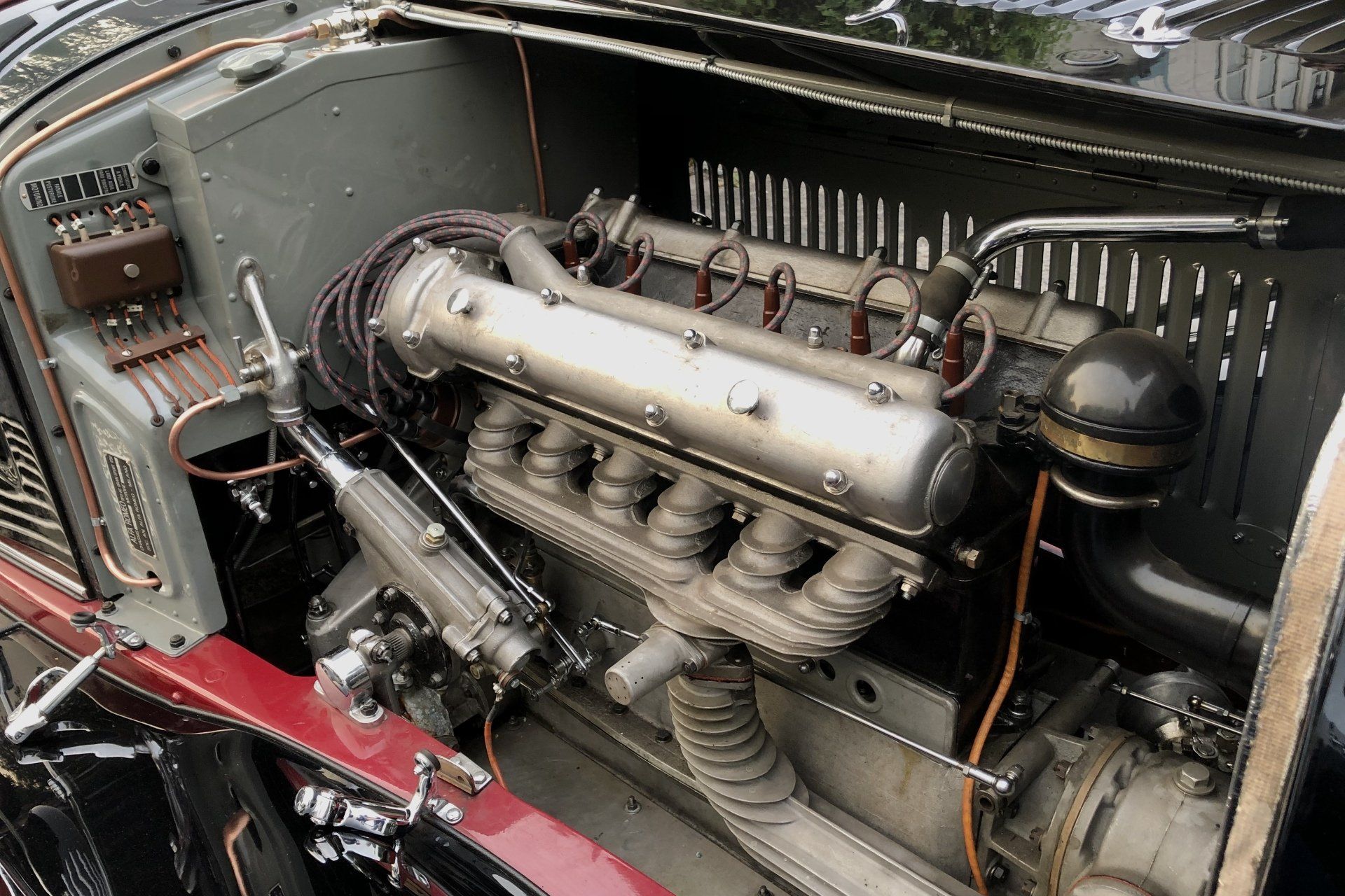 Alfa Romeo Motor Detailansicht