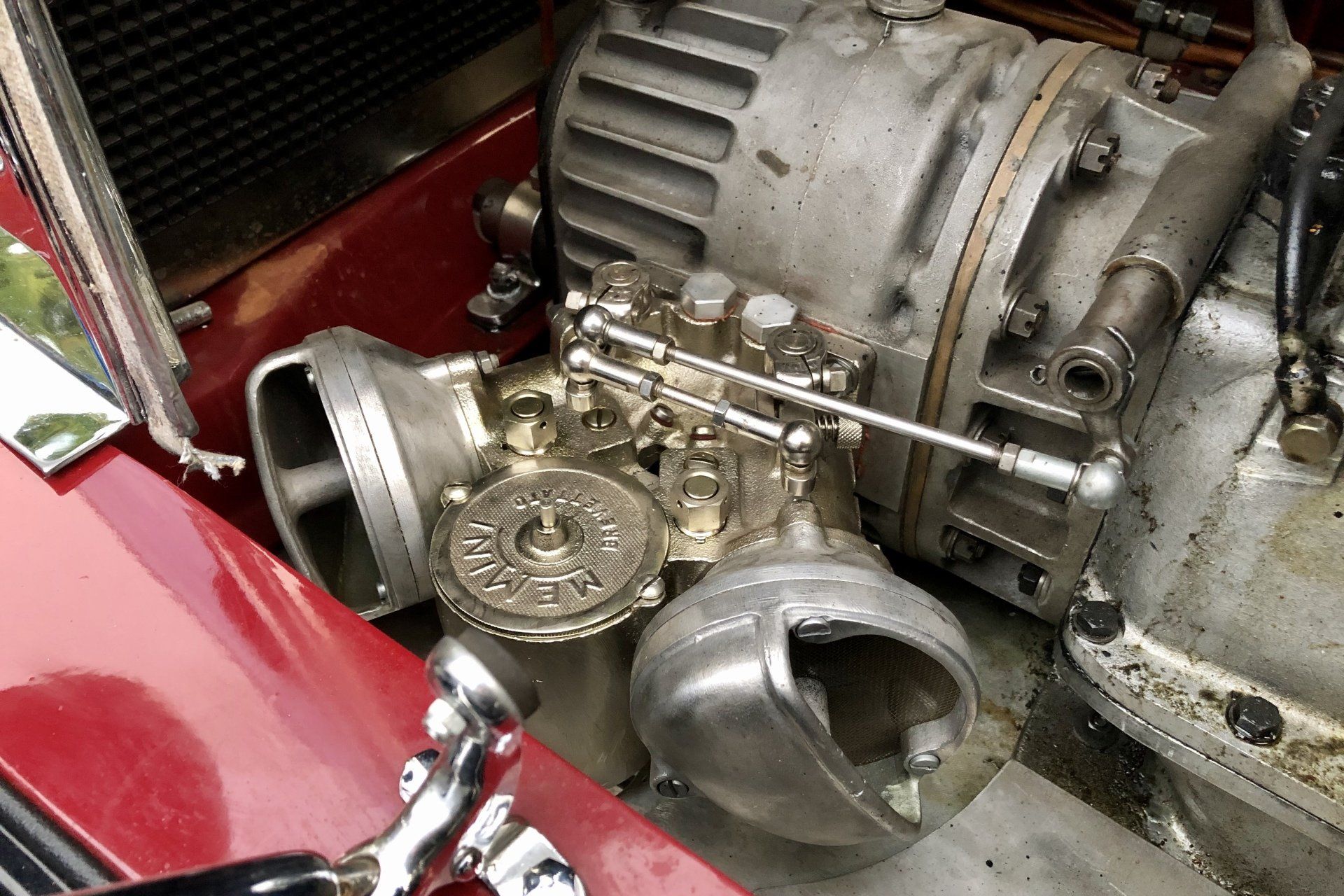 Alfa Romeo Motor Detailansicht