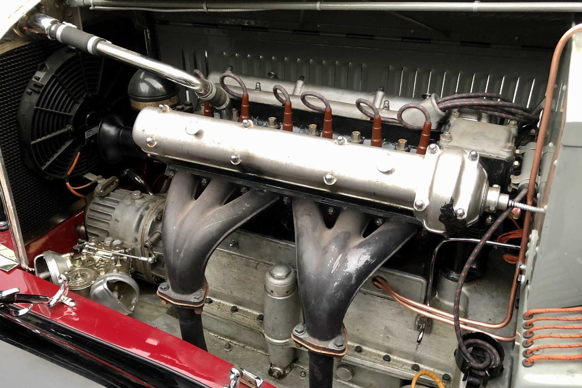 Alfa Romeo Motor Detailansicht