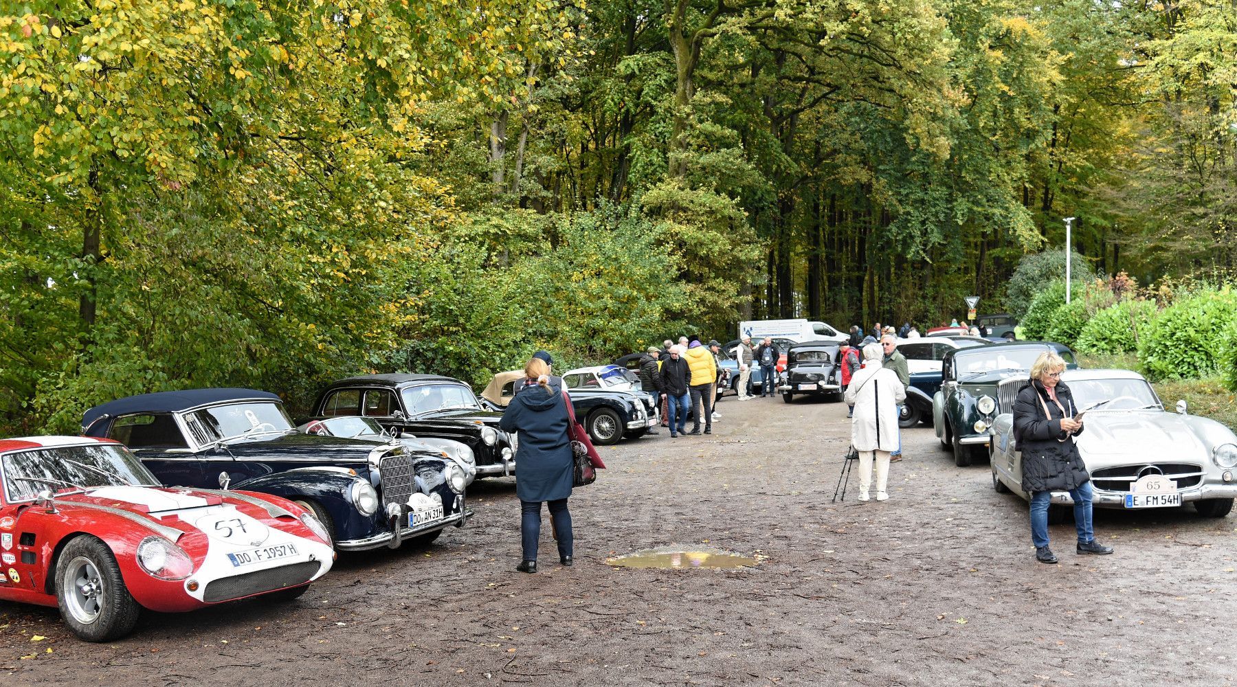 Fahrzeuge beim Jubiläum 100 Jahre Hohensyburg Rundkurs