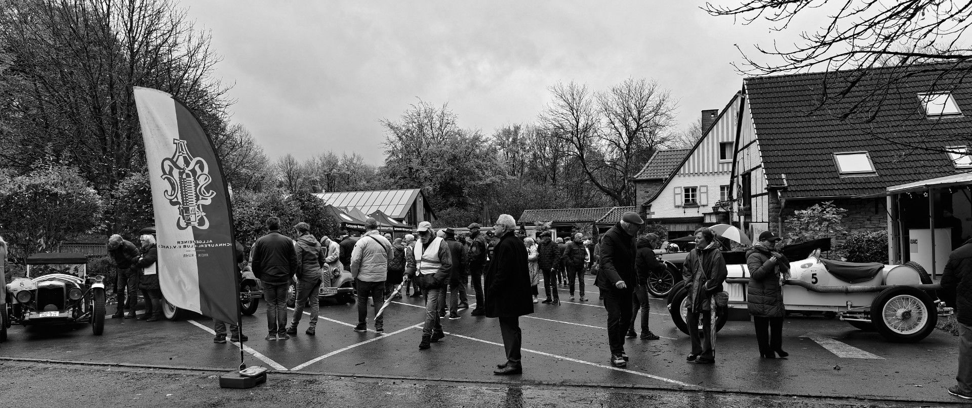 Historisches Foto vom Hohensyburg Rennen