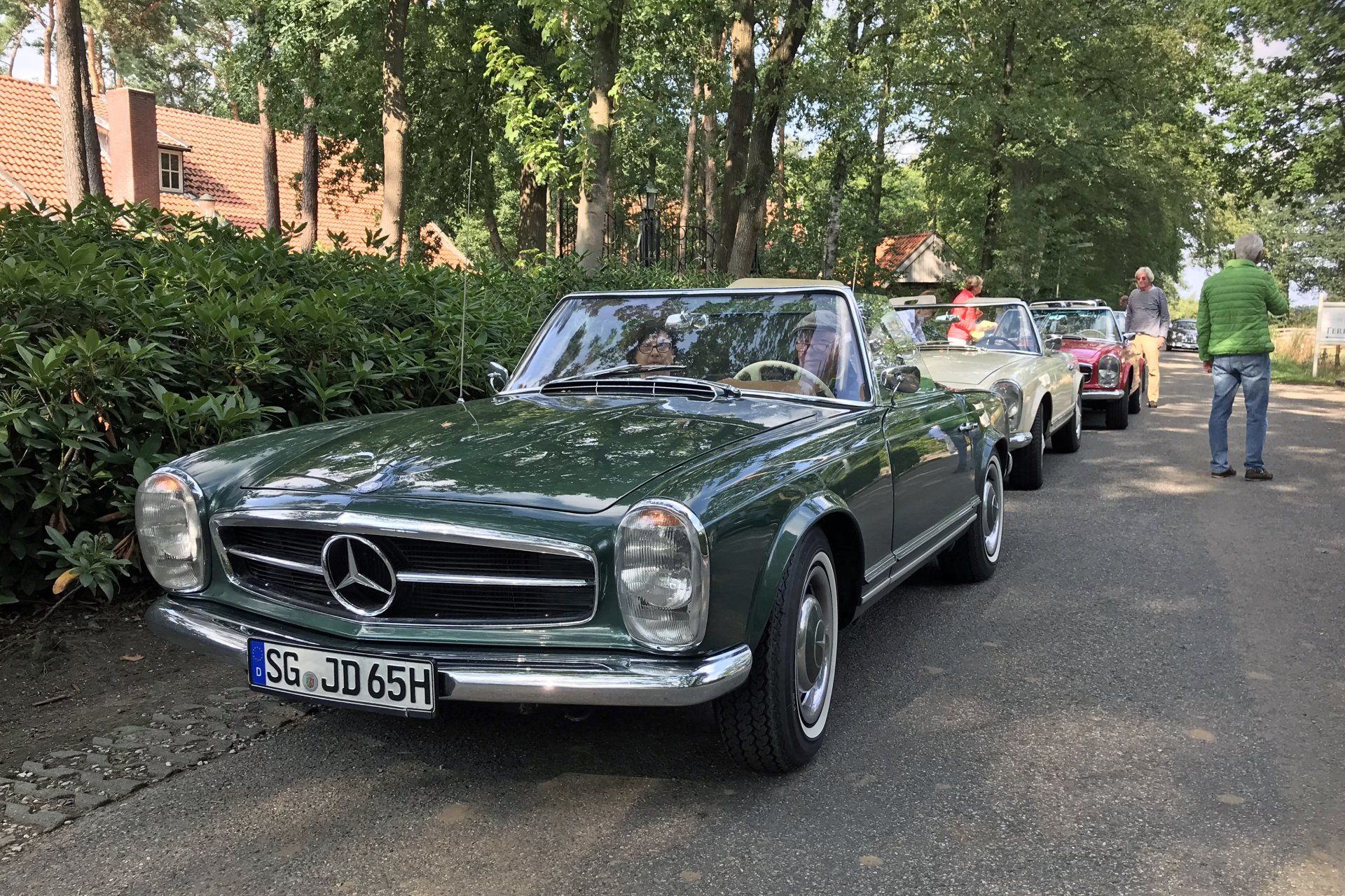 Eine sehr schöne Mercedes 'Pagode'