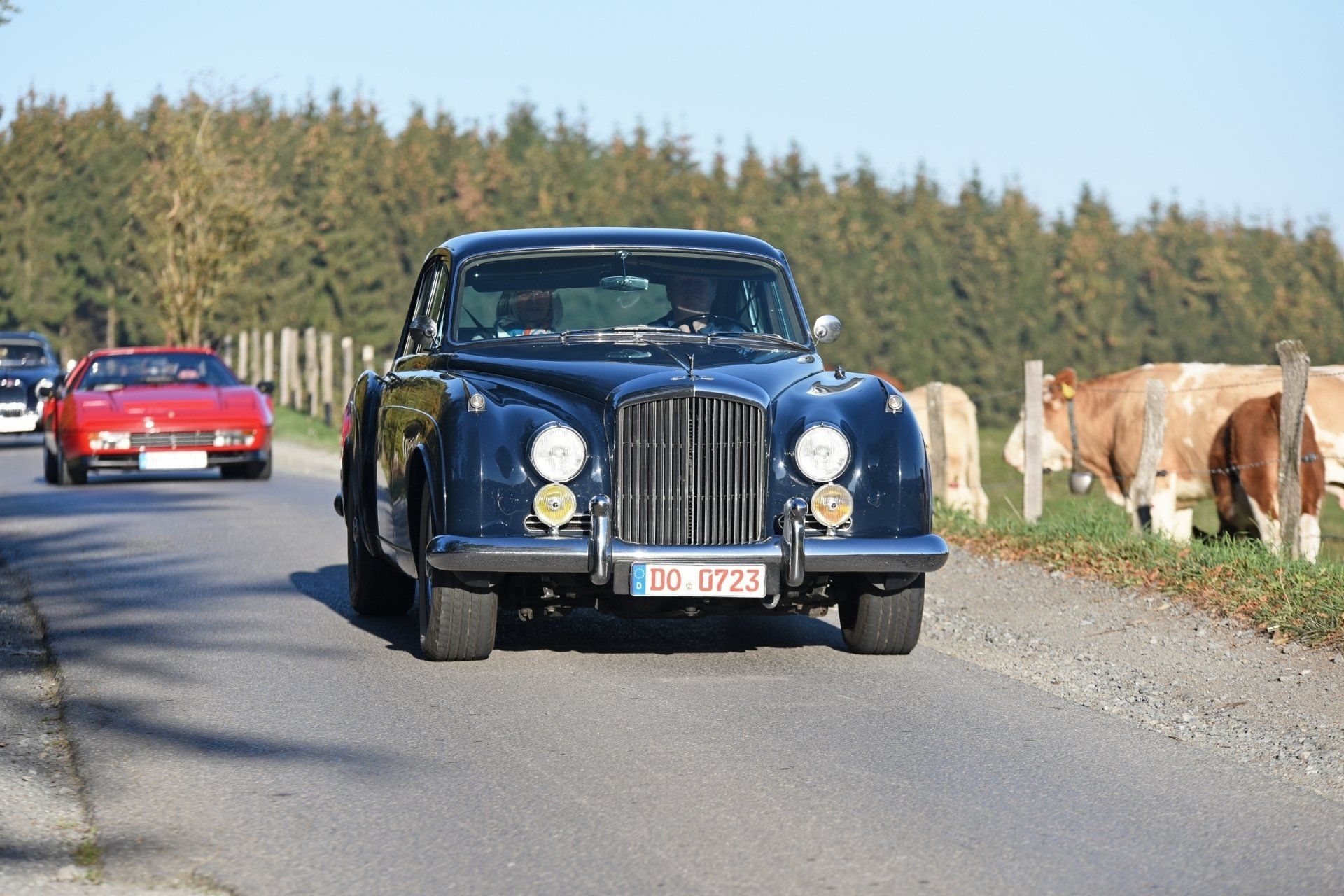 Imposanter Rolls-Royce bei der Herbstausfahrt 2018