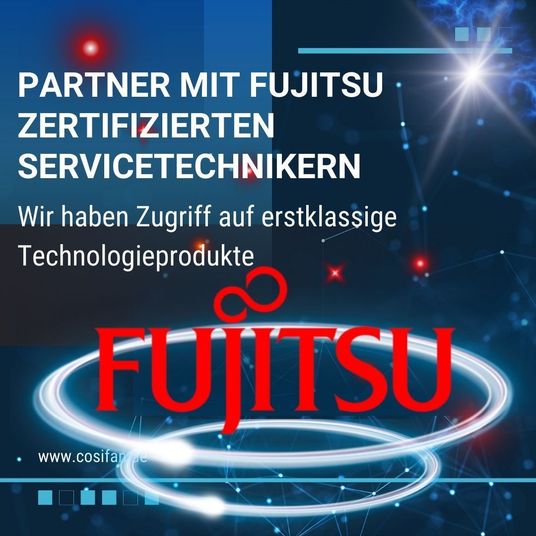Von Fujitsu zertifizierte Servicetechniker