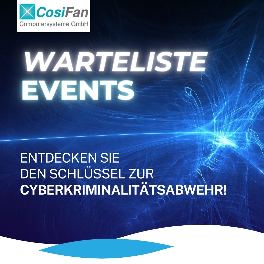 Event Warteliste - Melden Sie sich jetzt an!