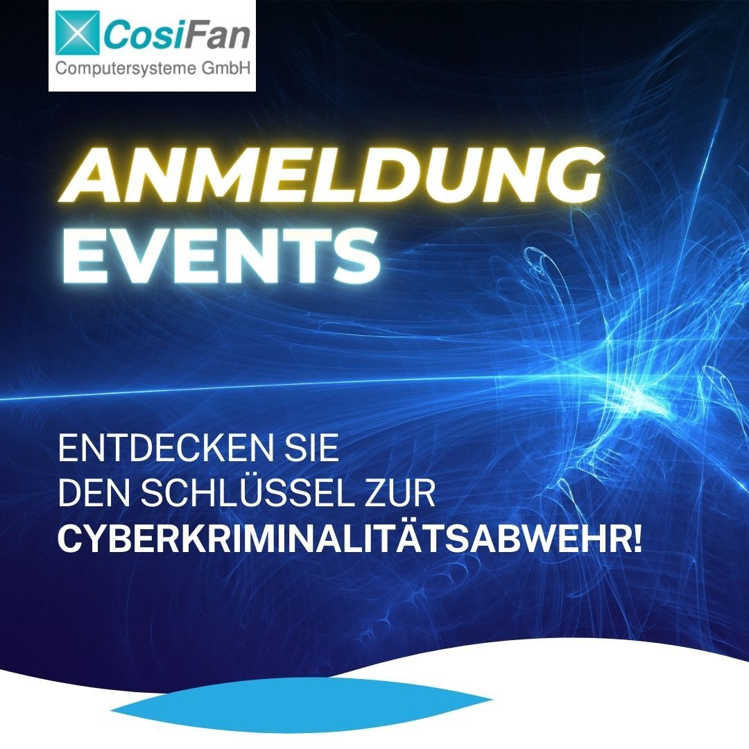 Anmeldung für Events
