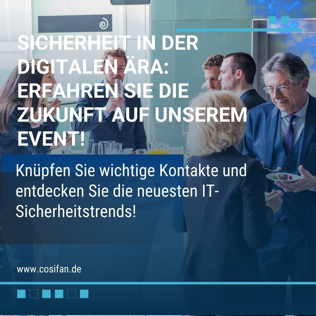 Erfahren Sie die Zukunft auf unserem Event!