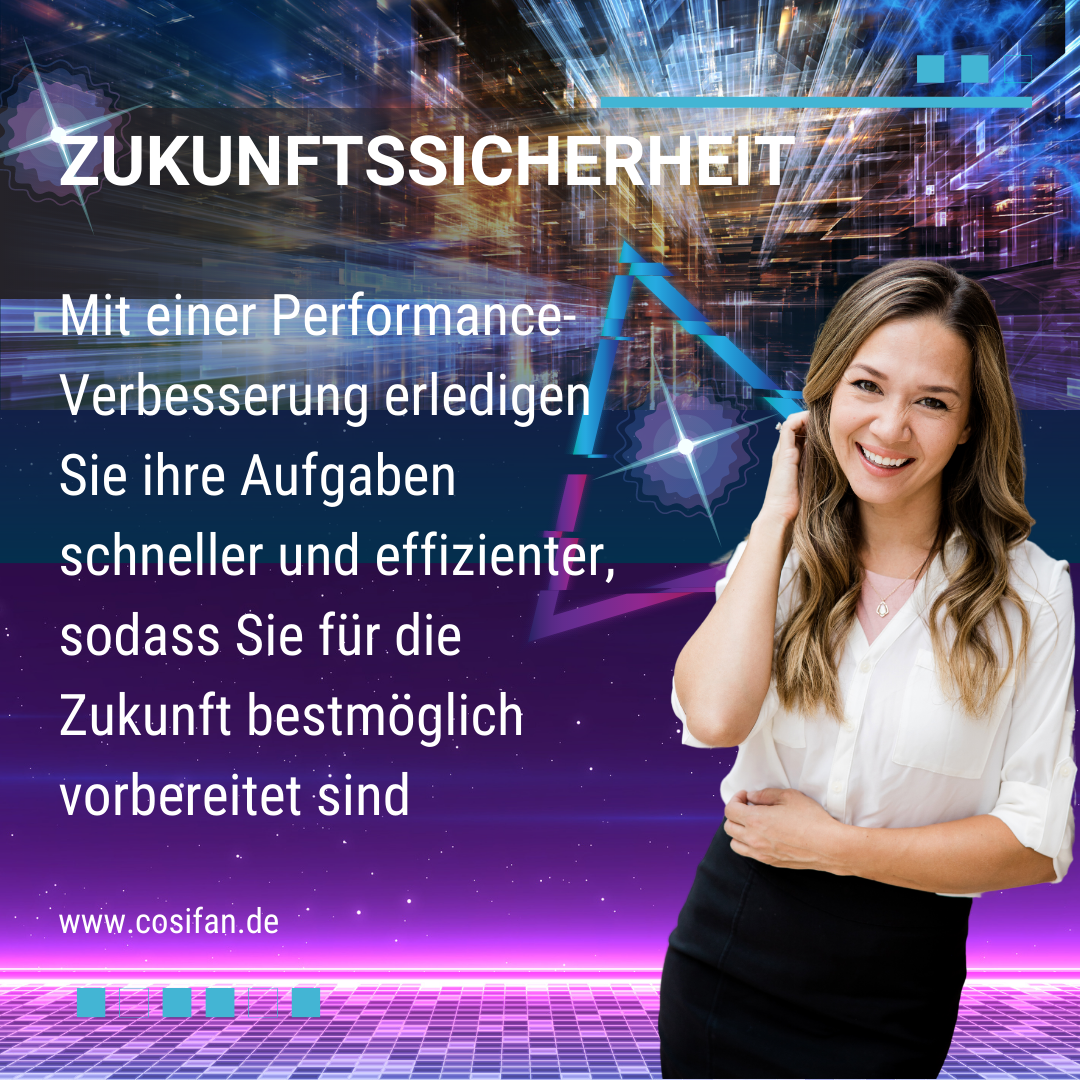 Mit Performance Verbesserung erledigen Sie ihre Aufgaben schneller und effizienter!