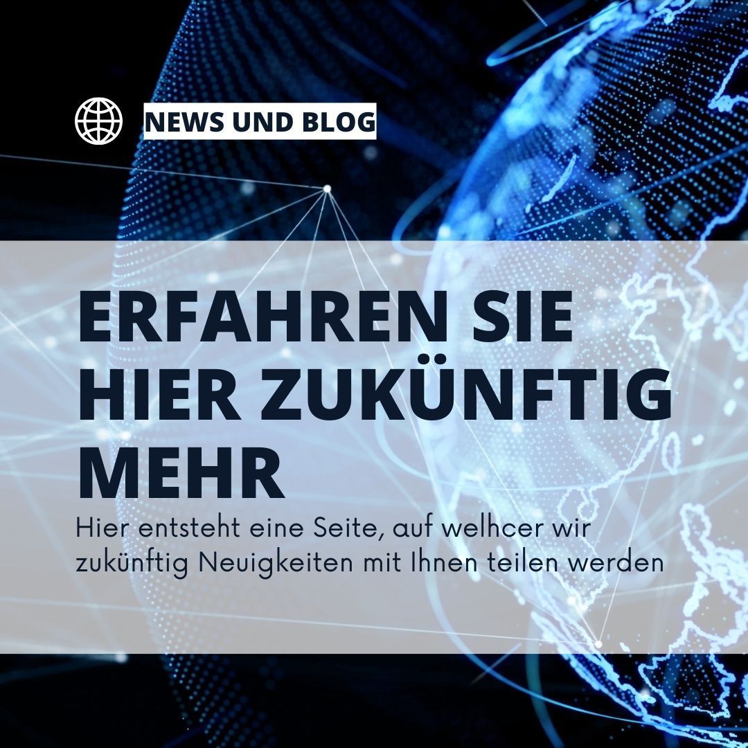 Erfahren Sie hier zukünftig mehr!