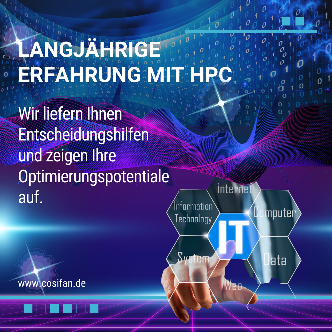 Langjährige Erfahrung mit HPC