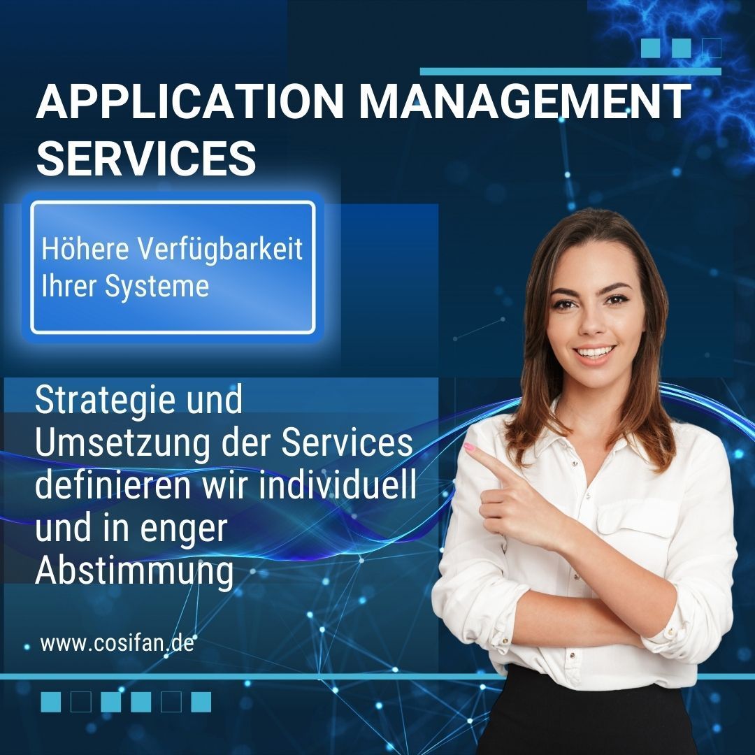 Managed Application Services - Höhere Verfügbarkeit Ihrer Systeme - Strategie und Umsetzung der Services definieren wir individuell und in enger Abstimmung
