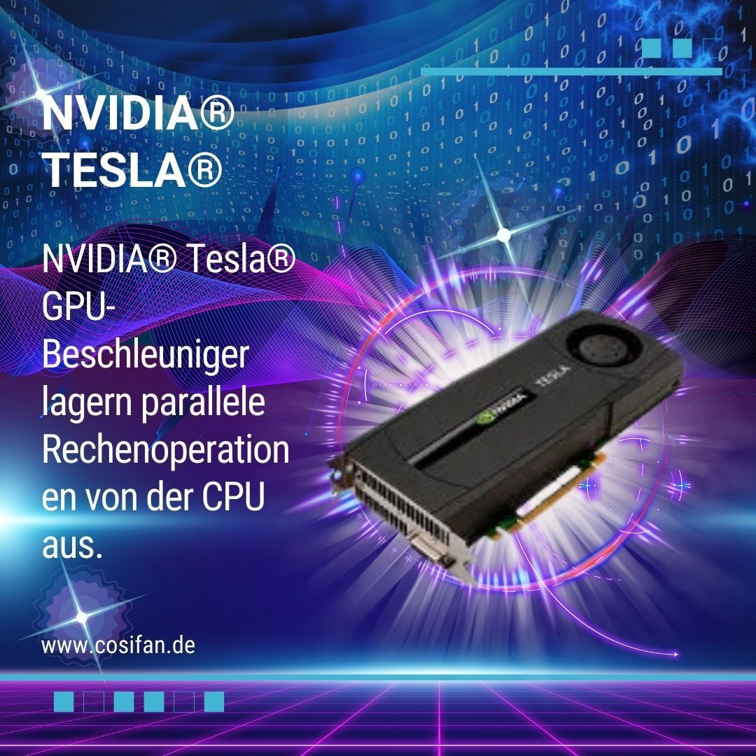 NVIDIA Tesla - GPU-Beschleuniger lagern parallele Rechenoperationen von der CPU aus