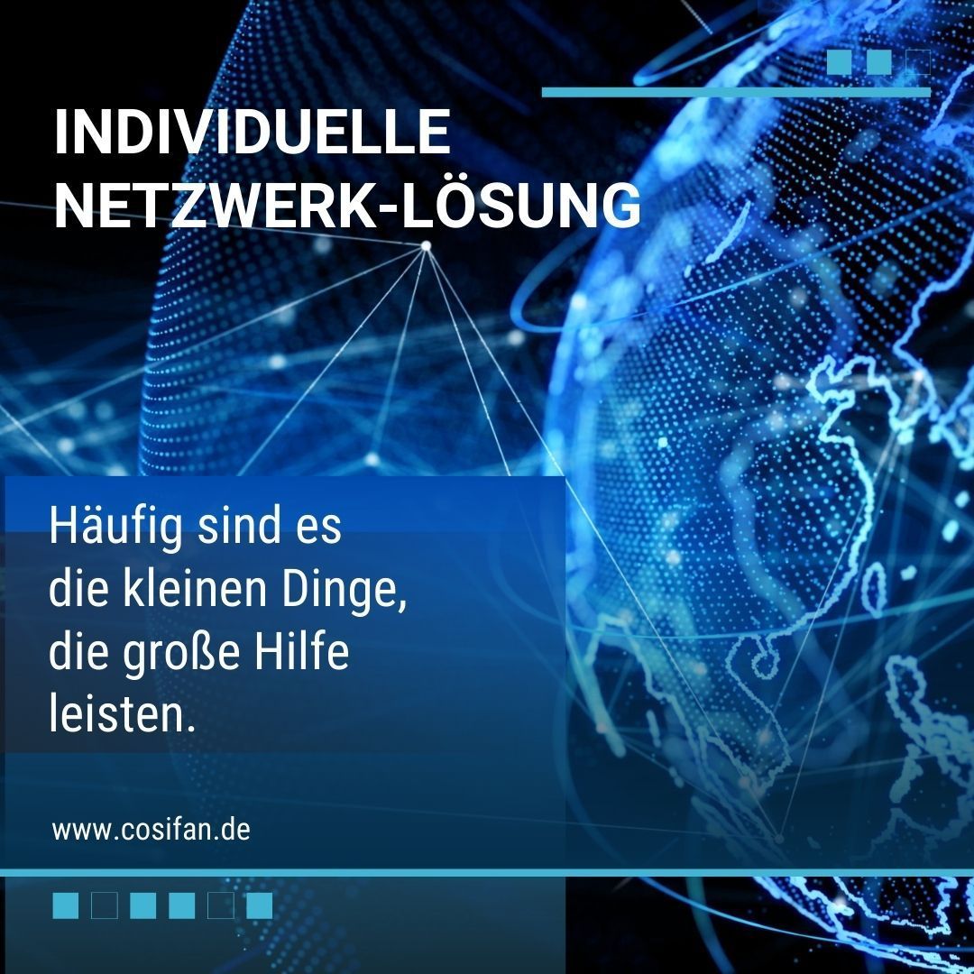 Netzwerk-Lösung - Häufig sind es die kleinen Dinge, die große Hilfe leisten
